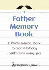 Father Memory Book