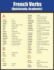 French Verbs: Quick Study Academic