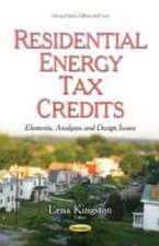 Residential Energy Tax Credits