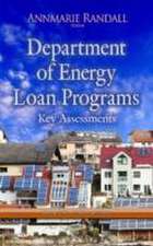 Department of Energy Loan Programs