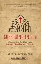 Suffering in 3-D: Connecting the Church to Disease, Disability, and Disorder