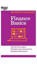 Finance Basics (HBR 20-Minute Manager Series)