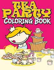 Tea Party Coloring Book