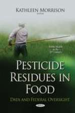 Pesticide Residues in Food