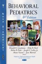 Behavioral Pediatrics