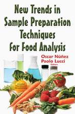 New Trends in Sample Preparation Techniques for Food Analysis