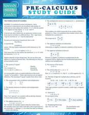 Pre-Calculus Study Guide (Speedy Study Guide)