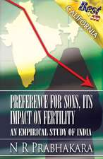 Preference for Sons, Its Impact on Fertility