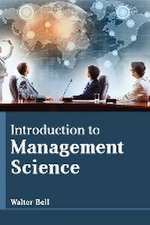 Introduction to Management Science