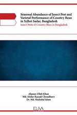 Seasonal Abundance of Insect Pest and Varietal Performance of Country Bean in Sylhet Sadar, Bangladesh: Insect Pests of Country Bean in Bangladesh