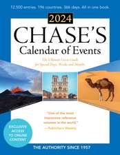 Chase's Calendar of Events 2024