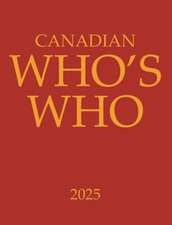 Canadian Who's Who 2025