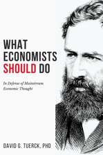 What Economists Should Do