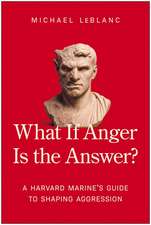 What If Anger Is the Answer?