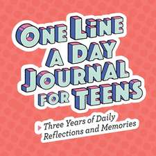 One Line a Day Journal for Teens