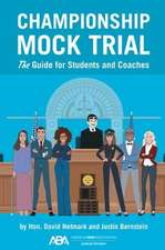 Championship Mock Trial