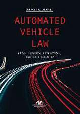 Automated Vehicle Law