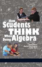 How Students Think When Doing Algebra (HC)