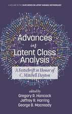 Advances in Latent Class Analysis