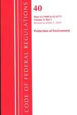 Code of Federal Regulations, Title 40 Protection of the Environment 63.1440-63.6175, Revised as of July 1, 2020 Vol 4 of 6