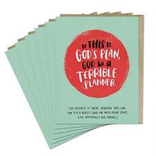 6-Pack Emily McDowell & Friends Gods Plan Card