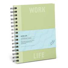 Work / Life Tabbed Sticker Journal: A customizable journal with five tabbed sections and 200+ stickers to record your multi-faceted life