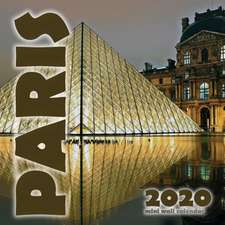 Paris 2020 Mini Wall Calendar