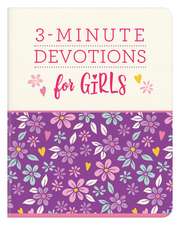 3-Minute Devotions for Girls