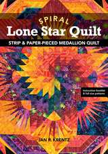 SPIRAL LONE STAR QUILT