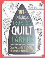 101+ Delightful Iron-On Quilt Labels: Customize & Embellish with Stitching, Coloring & Painting