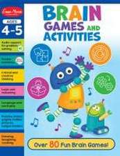 Brain Games and Activities, Age 4 - 5 Workbook