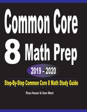 Common Core 8 Math Prep 2019 - 2020