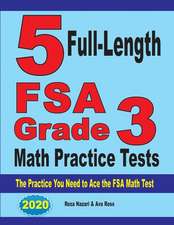 5 Full-Length FSA Grade 3 Math Practice Tests