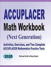 Accuplacer Math Workbook