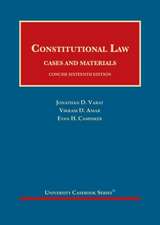 CONSTITUTIONAL LAW CASES AND MATERIALS