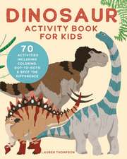 Dinosaur Activity Book for Kids