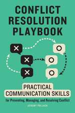 Conflict Resolution Playbook