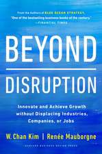 Beyond Disruption