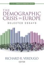 The Demographic Crisis in Europe