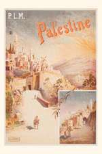 Vintage Journal Palestine Travel Poster