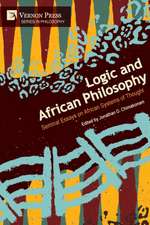 Logic and African Philosophy