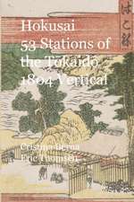 Hokusai 53 Stations of the Tokaido 1804 Vertical