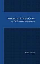 Integrated Review Guide for The Power of Mathematics