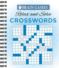 Brain Games Relax N Solve Crosswords