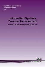 Information Systems Success Measurement