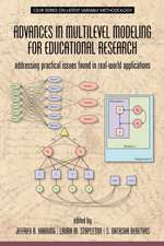 Advances in Multilevel Modeling for Educational Research