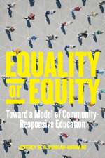 Equality or Equity