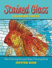 Stained Glass Coloring Book