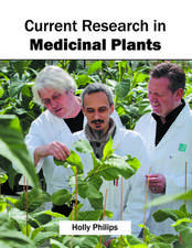 Current Research in Medicinal Plants