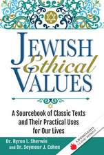 Jewish Ethical Values